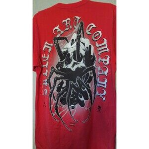 Sullen Art  Americana Metal Tattoo Art Premium INFESTED Small NWT D30 Y2K New